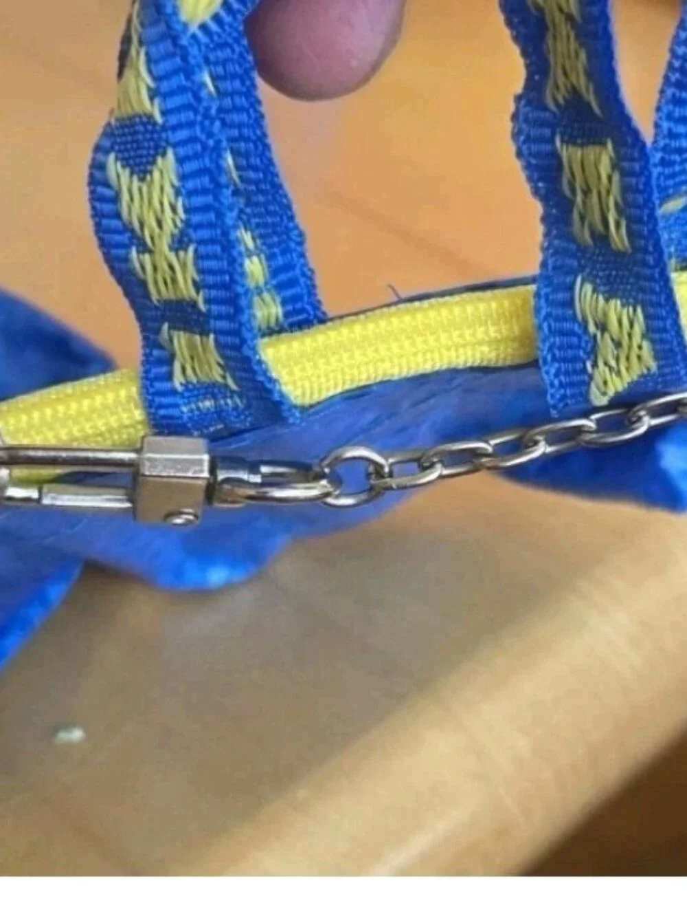IKEA KNÖLIG 2 Keychain Zipper Bag Chain Key Ring Frakta Small Coin Change Purse